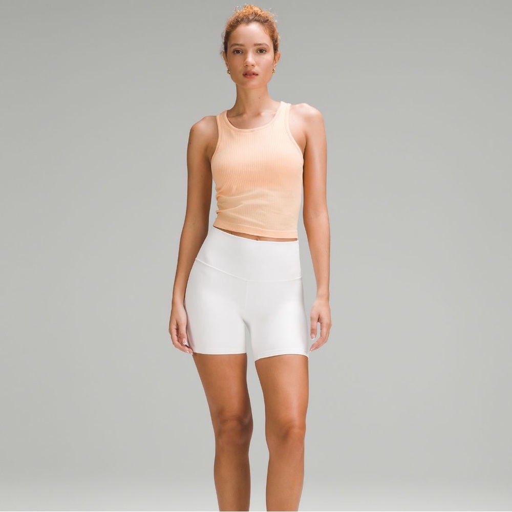 Lululemon Ebb to Street Cropped Racerback Top LightSupport, B/C Cup